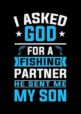 Father and Son Fishing