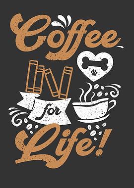Dogs Books and Coffee
