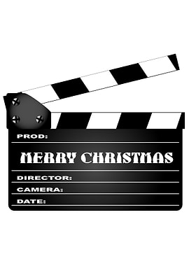 Christmas Clapperboard
