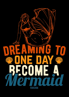 beautiful mermaid mother