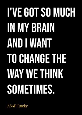 ASAP Rocky Quotes