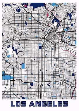 Los Angeles MilkTea Map