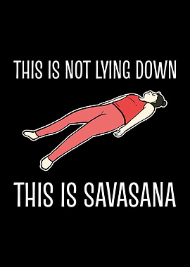 Funny Yoga Savasana