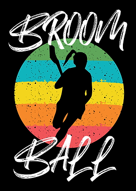 Broomball Stick Game Ball