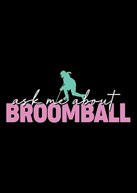 Broomball Stick Game Ball