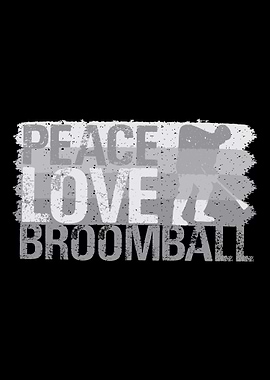 Broomball Stick Game Ball
