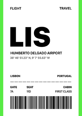 LIS Boarding Pass