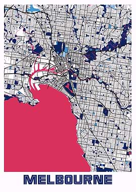 Melbourne MilkTea Map