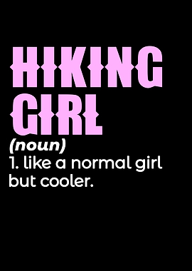 hiking girl