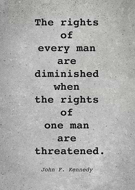 John F Kennedy Quote L012