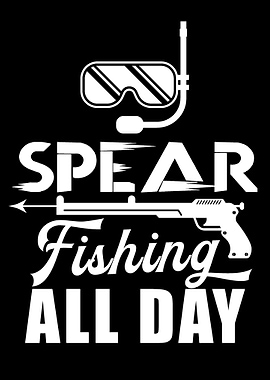 Spear Fishing All Day