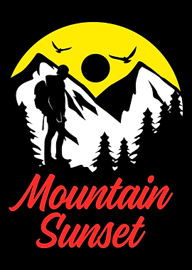 Mountain Sunset Gift