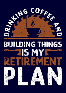 Pension drinking coffee