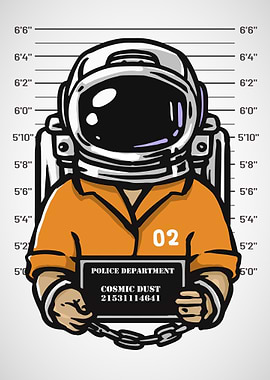 astronaut in jail