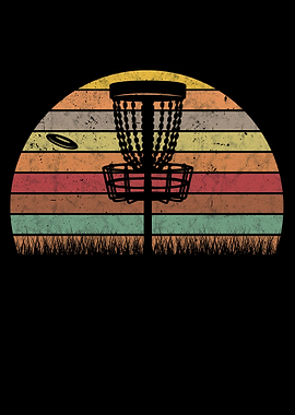 Disc Golf Player Disk