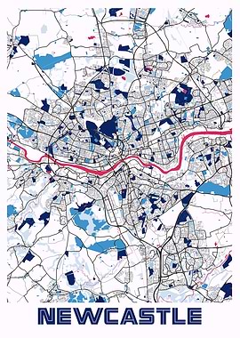 Newcastle MilkTea Map