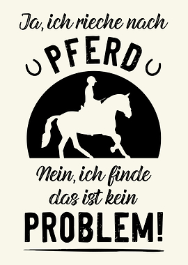 Netter Pferdesport Spruch