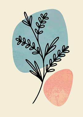 Plants and Leaves Art 1