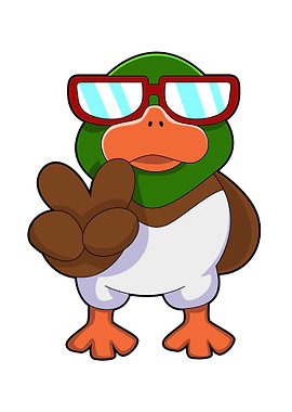 Duck Peace Sunglasses