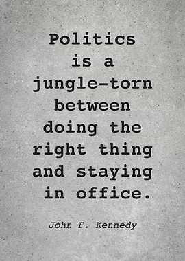 John F Kennedy Quote L027