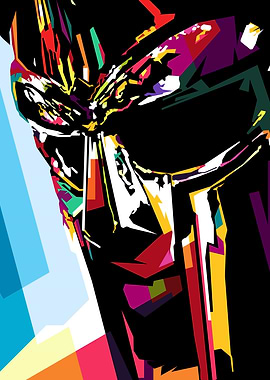mf doom popart