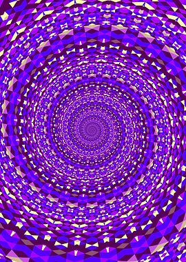 Vibrant Spiral Mandala