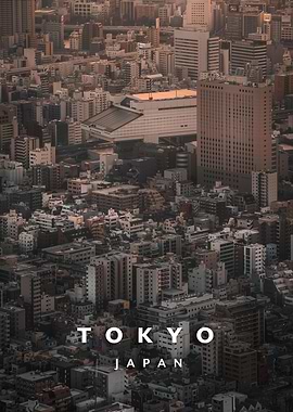 Ryogoku aerial view
