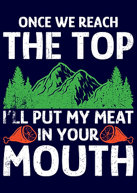 Once we reach the top