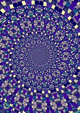 Funky Spiral Mandala