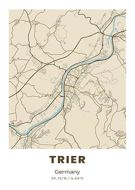 Trier City Map