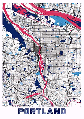 Portland MilkTea Map