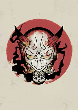 Japan Demon Mask