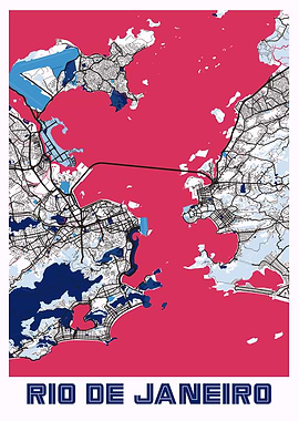 Rio De Janeiro MilkTea Map