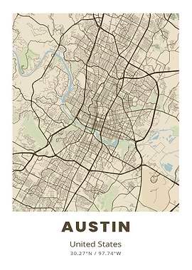 Austin City Map
