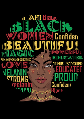 Black Woman Powerful