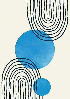 Geometric Line Art 2