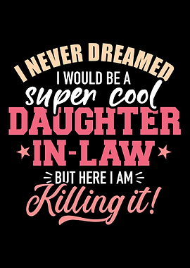 I never dreamed I would be