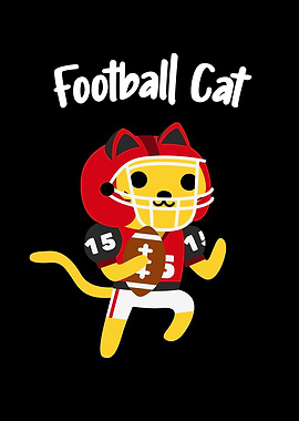 American Football Cat Kids