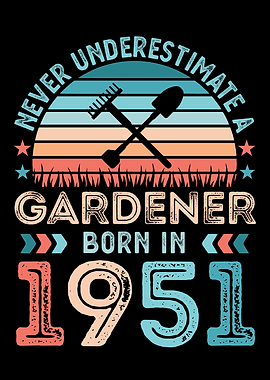 Gardener born 1951
