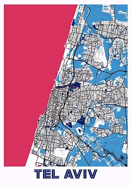 Tel Aviv MilkTea Map
