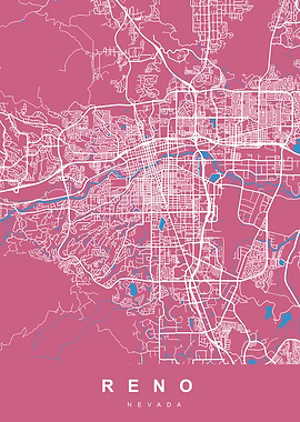 RENO Art Map Nevada