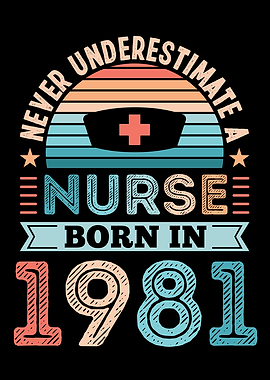 Nurse born in 1981 40th