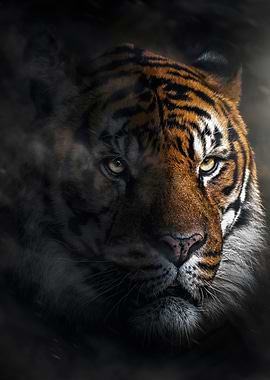 wild legend tiger face