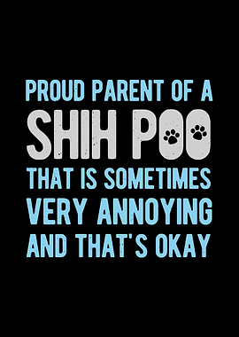 Shih Poo Funny
