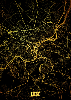 Liege gold map