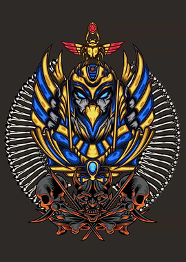 Egyptian God Illustration