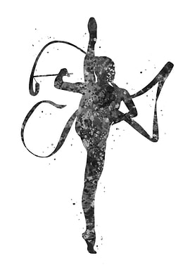 Rhythmic black and white