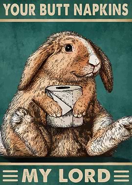 Your Butt Napkins My Lord