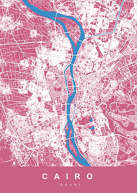 CAIRO Art Map Egypt