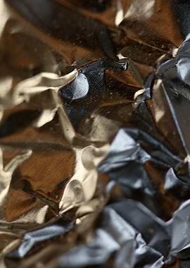 Alu folie trippy abstract